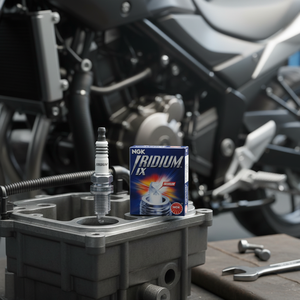 BUJ CR7EIX 2012-2018 Suzuki GW250 Inazuma Bougies d'allumage Iridium Fabriquées en TR - Product Image 3