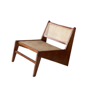 Gỗ rắn Tatami thực sự mây quán cà phê phòng khách công viên vườn đơn sáng tạo thoải mái giải trí ghế ngả - Product Image 2