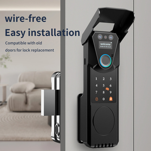 Glomarket Serrure Intelligente 3D pour Porte Extérieure TTlock, Verrou de Porte Antivol Étanche avec Empreinte Digitale et WiFi Tuya pour Appartement - Product Image 3