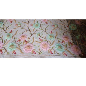 Tissu perlé à la main luxueux à la demande pour les robes de mariée ou les robes de soirée disponibles chez Wholesale Supply - Product Image 2