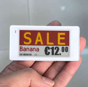 ผู้ผลิตระบบบลูทูธ 2.4GHz BLE ขนาด 3.5 นิ้ว API SPI IoT ESL พร้อมป้ายอิเล็กทรอนิกส์แบบ E-Ink แสดงผลแบบ E-Paper สำหรับป้ายราคาแบบดิจิทัล - Product Image 1