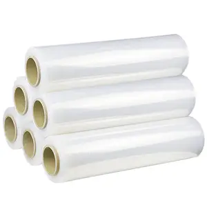 Transparent LLDPE Plastic Film Roll Pallet Wrap Stretch Wrap Film Manufacture