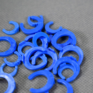 Quick Connect Pipe Clips For 2 Point And 3 Point <b>Water</b> <b>Purifiers</b> Blue PE Material Strong Compatibility General Accessories - Product Image 1