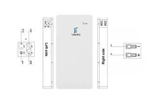 Paket Baterai LiFePO4 Lefor 51.2V 280/314Ah dengan BMS Terintegrasi, Proteksi IP65, 6000 Siklus untuk Penyimpanan Energi Surya, Sistem Grid-Tie Hybrid - Product Image 3