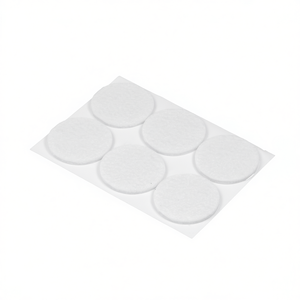 Felt Glides 6 pièces, protections rondes pour meubles, pour tapis - Product Image 2
