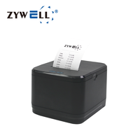 Impresora de Recibos Bluetooth Wifi de Alta Velocidad para iOS y Android, ZYWELL Nueva Impresora POS de 58mm para Facturas