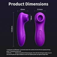 Mini vibromasseur pour femmes avec stimulation clitoridienne et des mamelons