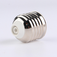 Bestseller Culot de lampe à vis E27 en fer nickelé, ignifuge et résistant aux hautes températures