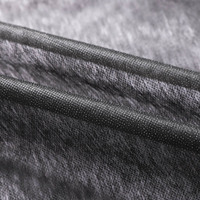 100% Polyester Enzyme Lavage Non Tissé Adhésif Interlignage Fusible Non-Tissé Tissu pour Vêtements Non-Tissé Fusing Interlining