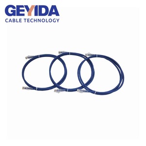 כבל רשת GEYIDA במהירות גבוהה Cat6 Ethernet <span class=keywords><strong>UTP</strong></span> RJ45 כחול באורך מותאם אישית, כבל FTP Cat6 - Product Image 3