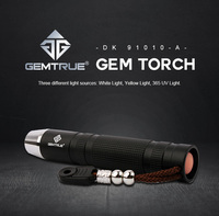 Lampe torche pour gemmes, instrument gémologique pour une analyse précise et lumineuse des diamants et des pierres précieuses