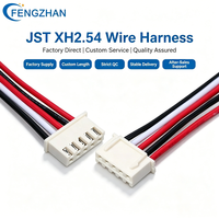 Konektor JST XH2.54 Berkualitas Tinggi Pitch 2.54mm 2/3/4/5/6/7/8 Pin Soket Steker Jantan Betina dengan Terminal Kabel Harness