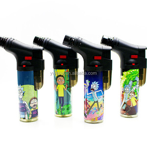 Mixed Designs Torch <strong>Lighter</strong> Refill Windproof Cigarette <strong>Lighter</strong> <strong>Smoking</strong> Plastic Slant Torch <strong>Lighters</strong> Smoke Shop <strong>Accessories</strong> - Product Image 6