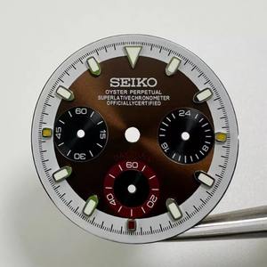 Reloj de Lujo con Movimiento de Cuarzo VK63, Nuevo Cronógrafo de Metal Verde con Tres Esferas y Esfera de 29.8MM, Accesorios de Lujo para Relojes - Product Image 2