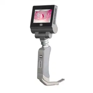Laryngoscope vidéo réutilisable de système de caméra d'intubation adulte et pédiatrique portable HYHJ-KC de haute qualité
