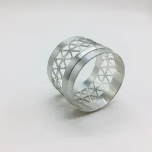 Personnalisé selon les dessins, Shenzhen usine Haute précision cnc fraisage usinage anodisation en aluminium cercle d'emboîtage