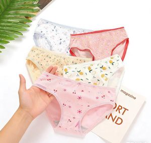 Culottes pour petites filles, douces, écologiques, antistatiques, en coton respirant, culottes triangulaires, imprimé de dessins animés mignons, vente en gros en vrac - Product Image 1