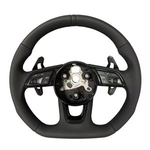 B9 M Sport Volant En Cuir Utilisé pour <span class=keywords><strong>audi</strong></span> A1 A3 V8 A4 A5 A6 A7 B8 C7 A6 C8 S3 Rs3 Rs7 S5 B9 S4 B8.5 SQ5 S4 B8.5 Q3 Q5 Q7 - Product Image 1