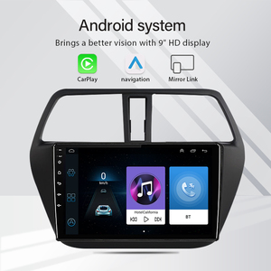 9 pouces <span class=keywords><strong>Android</strong></span> GPS Navigation autoradio stéréo 2 Din lecteur multimédia pour <span class=keywords><strong>Suzuki</strong></span> <span class=keywords><strong>S</strong></span>-<span class=keywords><strong>CROSS</strong></span> <span class=keywords><strong>SX4</strong></span> 2012-2016 - Product Image 2