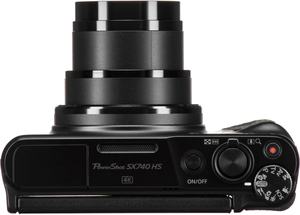 Appareil photo numérique SX740 (noir) Pack de 4 pièces comprenant une carte SD de 64 Go, un étui rembourré et un chiffon en microfibre, capteur CMOS, zoom optique 4K - Product Image 3