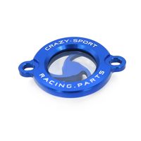 Tapa Deportiva Transparente para Filtro de Aceite de Motor Compatible con Accesorios de Motocicleta 200 NS 200 RS 200 AS 2012-2020