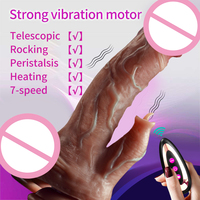 Vibrador Suave de Doble Extremo Libo Juguete Sexual para Adultos Femenino Frecuencia Variable Estimulador de Punto G Masturbador Dildo con Arnés