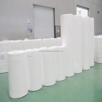 Umweltfreundliches 100% Polypropylen Spunbond Vliesstoff Atmungsaktiv Kreuzmuster Weich für Erwachsenenwindeln