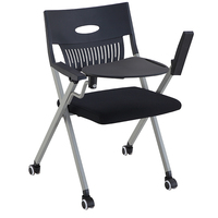 Chaises de bureau ergonomiques modernes, portables, durables et multifonctionnelles avec tablette d'écriture et siège coulissant pliable – Fournisseur : Fabricants