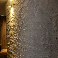 Panneaux muraux en briques longues imprimés en 3D, imperméables et légers, texture décorative pour revêtement mural extérieur de restaurant, maison