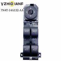 Venta al por mayor piezas de coche conductor puerta delantera interruptor de ventanilla eléctrica 7N4T-14A132-AA para Ford Focus Mk2 Convertible Cc Chevrolet Captiva