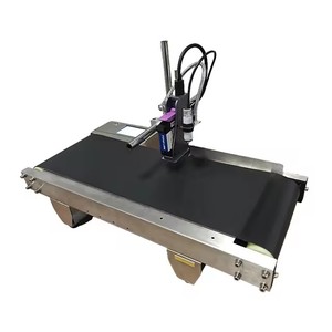 Otomatik mürekkep püskürtmeli kod çağrı makinesi sürtünme besleyici kartonları için yazıcı ile son kullanma tarihi/kağıt kutuları yazıcı konveyör bant ile - Product Image 5