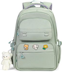 Mochilas Escolares Impermeables Oxford Estéticas y Lindas para Niñas y Niños, Estilo Moderno para Secundaria y Universidad, Bolsas para Laptop Personalizables - Product Image 1