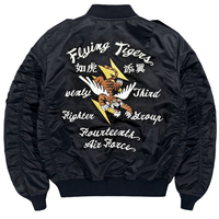 Blouson rétro personnalisé style Harley pour homme – Printemps/Automne – Coupe ample, tendance, uniforme de baseball, fermeture éclair, coupe-vent, broderie sergé