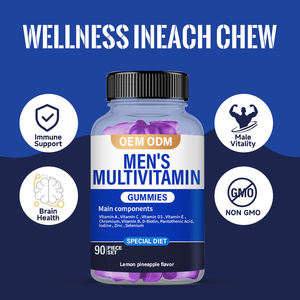 Integratori Sportivi per Adulti OEM, Multivitaminico e Minerali in Gommose, Etichetta Privata, Antiossidante Multivitaminico per Uomini - Product Image 3