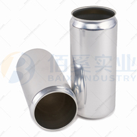 Canette en aluminium vide recyclable standard ou personnalisée de 250 ml, 330 ml, 500 ml pour l'emballage de boissons avec service OEM ODM