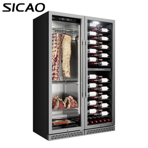 SICAO Armoire de maturation à froid pour viande de bœuf et jambon, et réfrigérateur cave à vin combiné pour la maison - Product Image 3