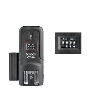 Receptor de <span class=keywords><strong>Flash</strong></span> Inalámbrico Godox CTR-16 CT-16 de 16 Canales <span class=keywords><strong>para</strong></span> <span class=keywords><strong>Flash</strong></span> de Estudio Canon <span class=keywords><strong>Nikon</strong></span> Pentax (Sin Transmisor) - Product Image 5