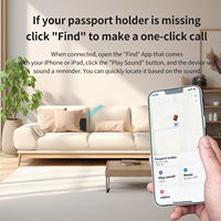 Localizador Antipérdida con Certificación MFI, Carga Inalámbrica y por Cable, para iOS, Compatible con Find My, para Pasaportes