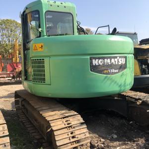 Komatsu รถขุดไฮดรอลิกแบบใช้แล้ว Pc138Us-2E1ปั๊มเครื่องยนต์ฮอนด้า13.8ตันสินค้าญี่ปุ่นสภาพดี - Product Image 4