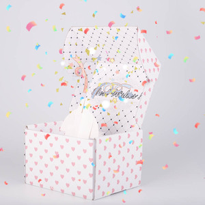 Nouvelle boîte cadeau <span class=keywords><strong>surprise</strong></span> à confettis explosifs 2023 pour les remises de diplômes, les anniversaires, les fêtes, la fête des pères et la fête des mères - Product Image 2