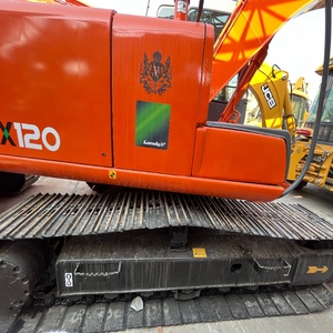 รถขุดไฮดรอลิกฮิตาชิ EX120 มือสอง ขนาด 12 ตัน แบบตีนตะขาบ สำหรับงานก่อสร้าง - Product Image 6