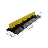 Rampe en caoutchouc robuste avec système de protection de câble Ams Système de gestion de câble protecteur de câble