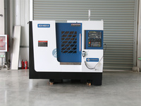 Tour cnc 5 axes SCK46D-8, tour cnc avec barre d'alimentation automatique