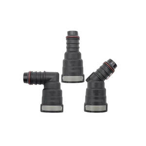 ข้อต่อเชื่อมต่อท่อเชื้อเพลิงพลาสติกแบบเร็ว ขนาดใหญ่ สีดำ ขนาด 15.82 มม. <span class=keywords><strong>ID14</strong></span> สำหรับยานยนต์ - Product Image 1