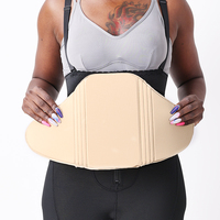 Almohadillas de Espuma Transpirable para Lipoescultura, Tabla Abdominal BBL para Compresión Postoperatoria y Corrección Abdominal