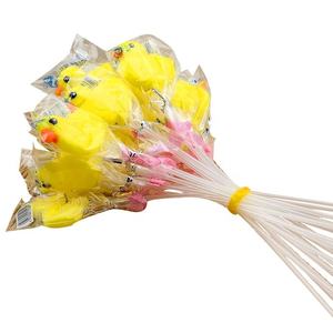 Toptan şekerleme sarı ördek meyve lezzet şekli sanat lolipop özelleştirme tatlı <span class=keywords><strong>bonbon</strong></span> sert şeker lolipop - Product Image 4