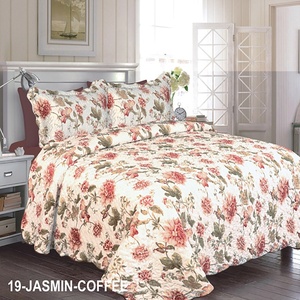 Bán Nóng Sky <span class=keywords><strong>Blue</strong></span> Màu Sắc Thiết Kế Hoa 6 Cái Sợi Nhỏ <span class=keywords><strong>Comforter</strong></span> <span class=keywords><strong>Set</strong></span> Với 4 Pillowcase 1 Tấm Ga Trải Giường - Product Image 5