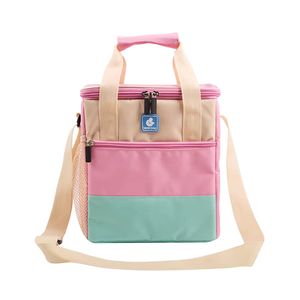 กระเป๋าเก็บความเย็นปิกนิกสำหรับผู้ชายและผู้หญิง ป้องกันการรั่วซึม ขนาดใหญ่ จัดระเบียบได้ดี รุ่น 2026 รับผลิตโลโก้ตามสั่ง ขายส่งจำนวนมาก คุณภาพทนทาน - Product Image 6