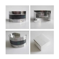 Thermomètre à vin adhésif en forme de bracelet, bande de lecture directe de la température, réutilisable, accessoire pour refroidisseur de boissons