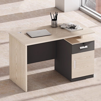 Escritorio de oficina ergonómico con construcción espaciosa y duradera para una mayor productividad en espacios de trabajo modernos